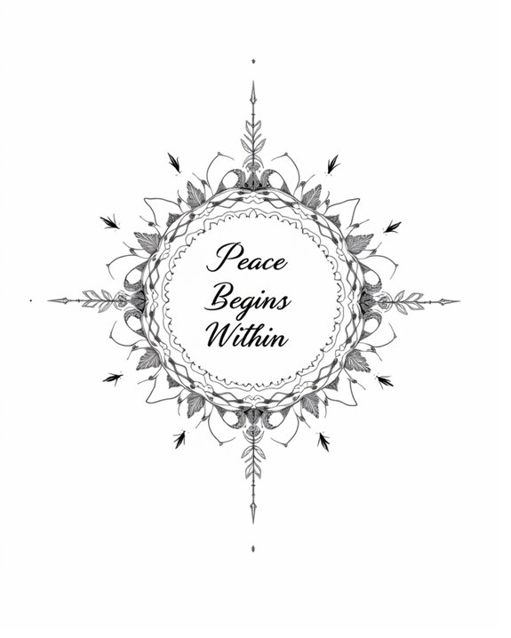 subtle peaceful meaningful symbols