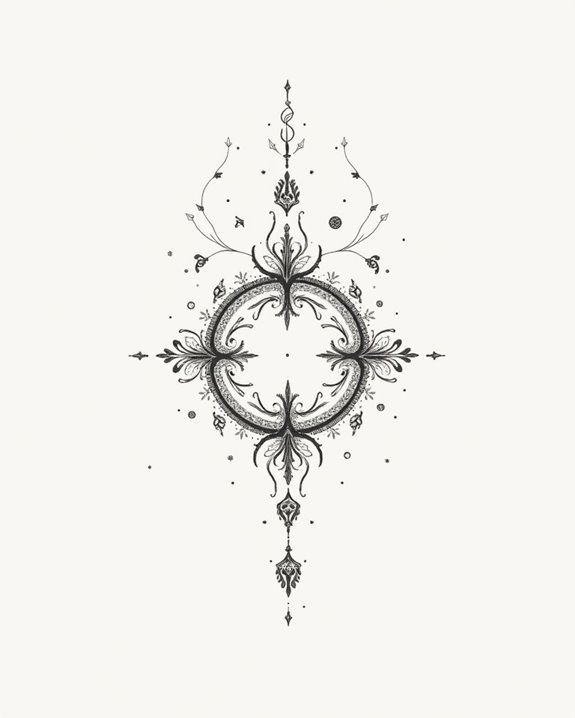subtle personalized astrological symbols