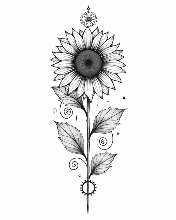 sunflower healing symbols resilience