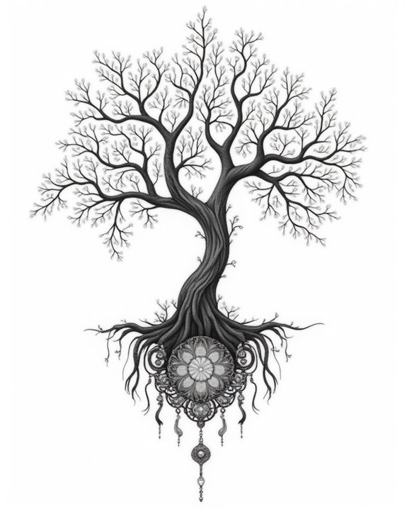 surreal organic dreamlike symbol