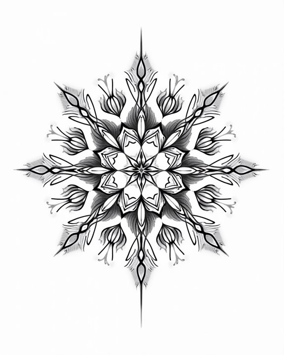 symbolic sacred mandala art