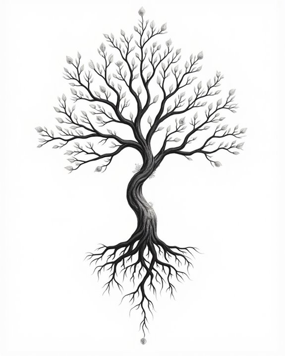 symbols of intertwined life