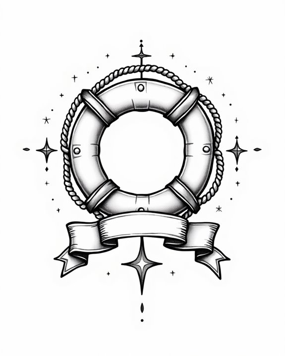 symbols of maritime rescue bravery
