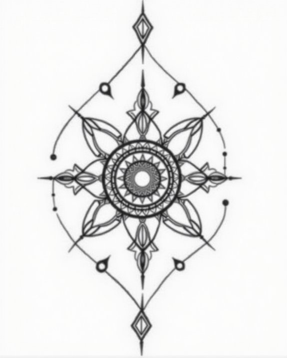 symmetrical spiritual protective harmony
