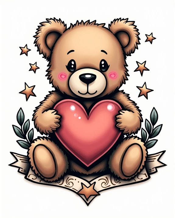 tender hearted classic teddy