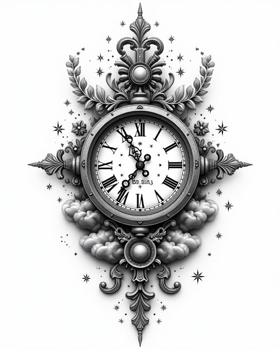 time s fleeting human form
