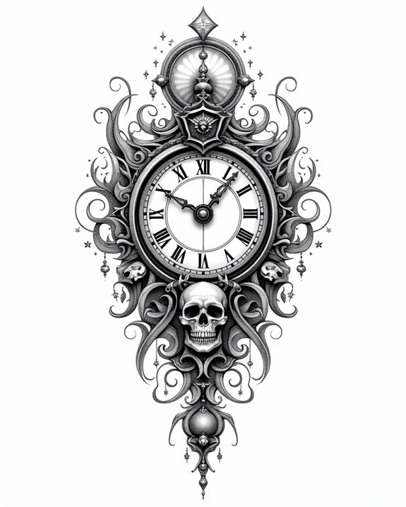 time s fleeting mortal reminder
