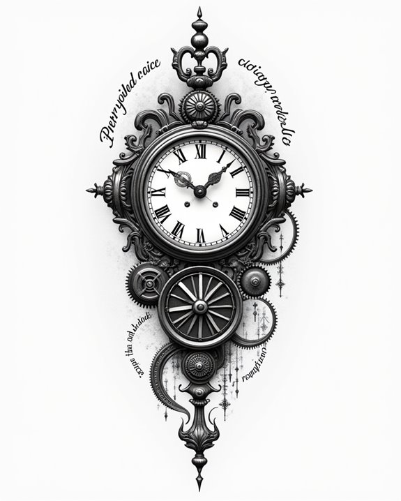 timeless black gray tattoo