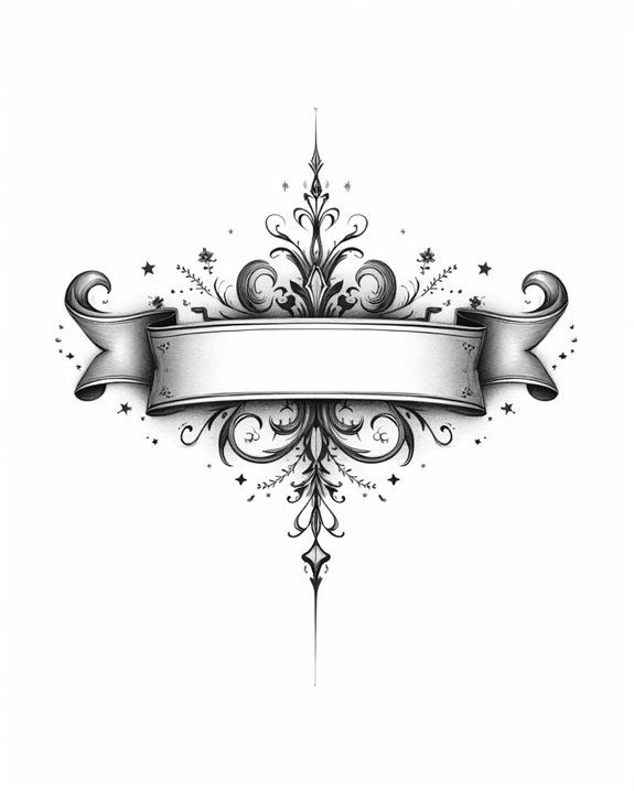 timeless heart banner designs