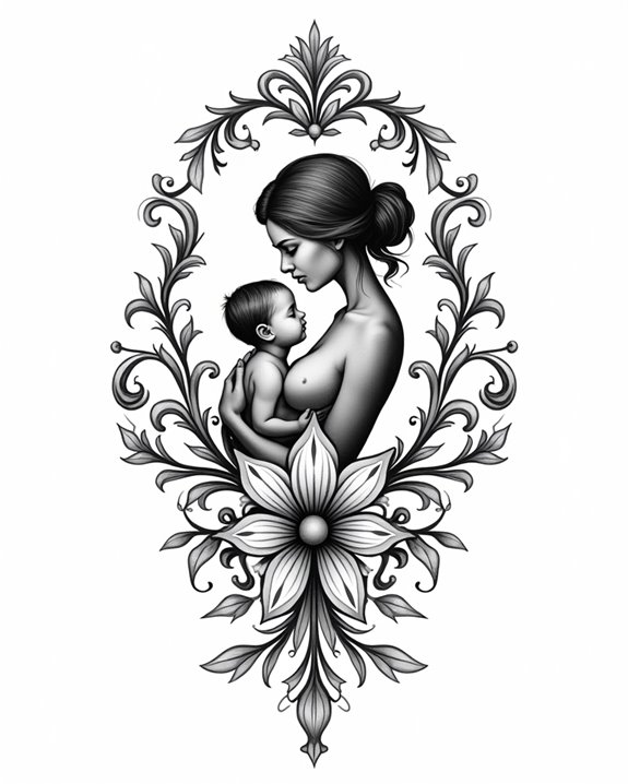 timeless maternal love icon