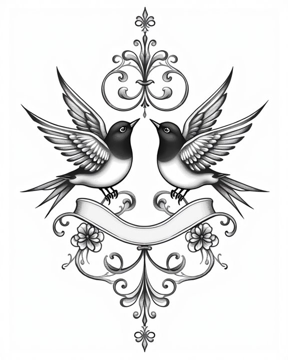 timeless swallow tattoo symbolism