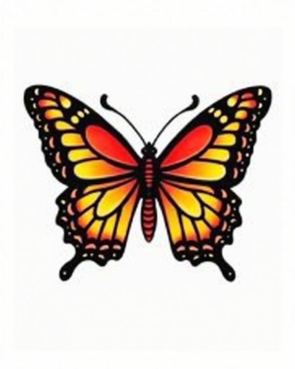 timeless vibrant wing details