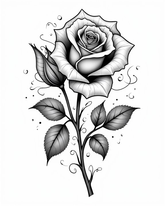 timeless vintage rose elegance