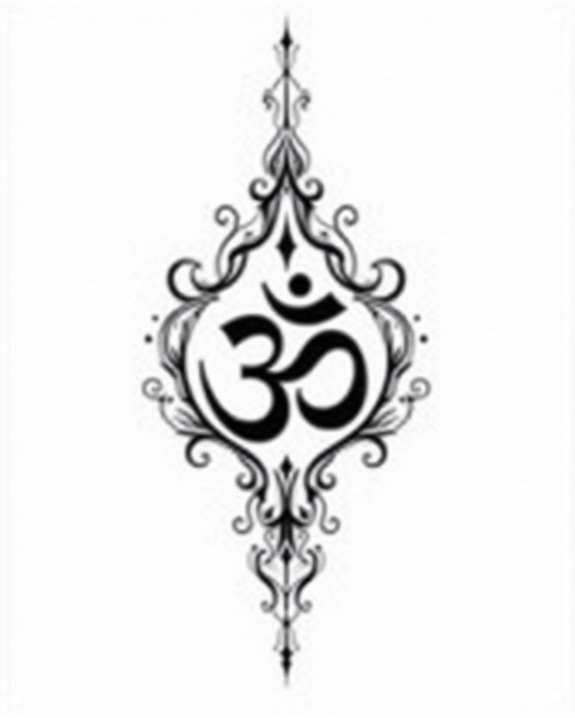 tribal om spiritual jewelry