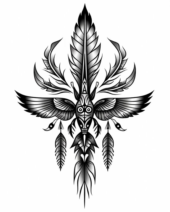tribal patterns symbolize spirituality