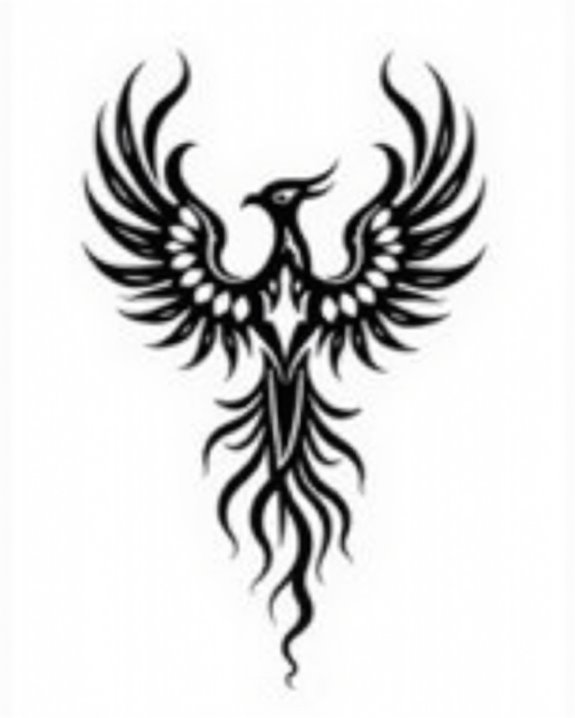 tribal phoenix rebirth inspiration