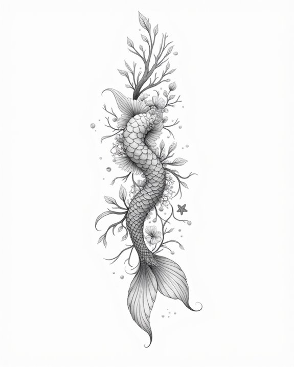 underwater mermaid dreamscape