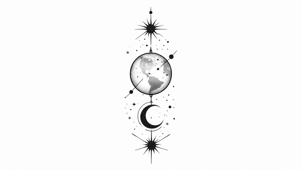 unique women s galaxy forearm tattoos