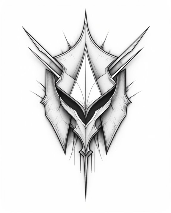 urban warrior tattoo symbolism