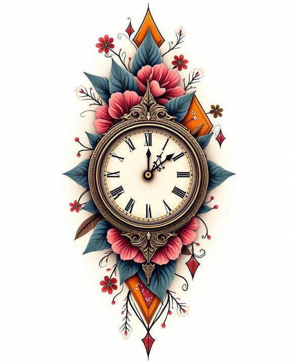 vibrant artistic timepiece expression