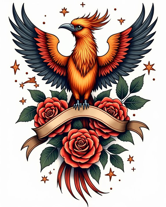 vibrant classic history tattoos