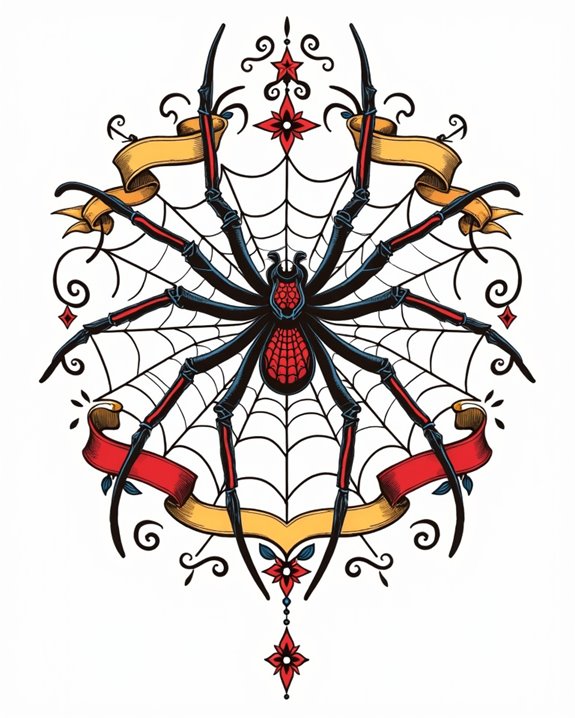vibrant colorful web accents