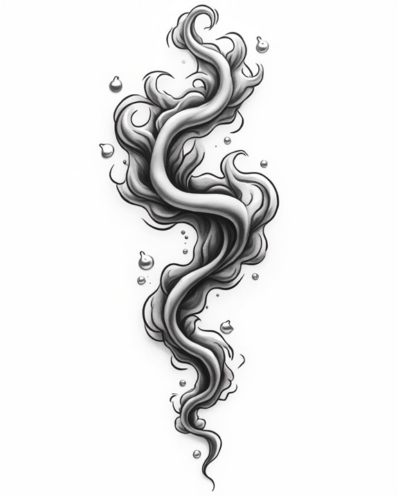 vibrant comic smoke clouds