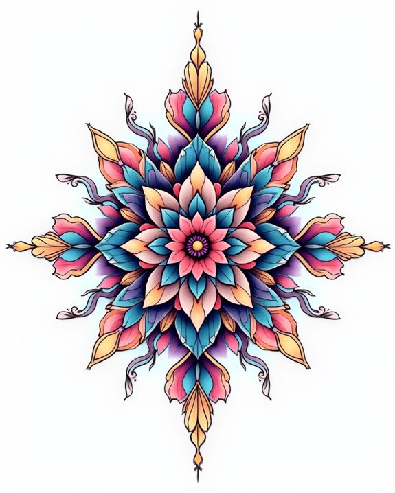 vibrant expressive eye catching design