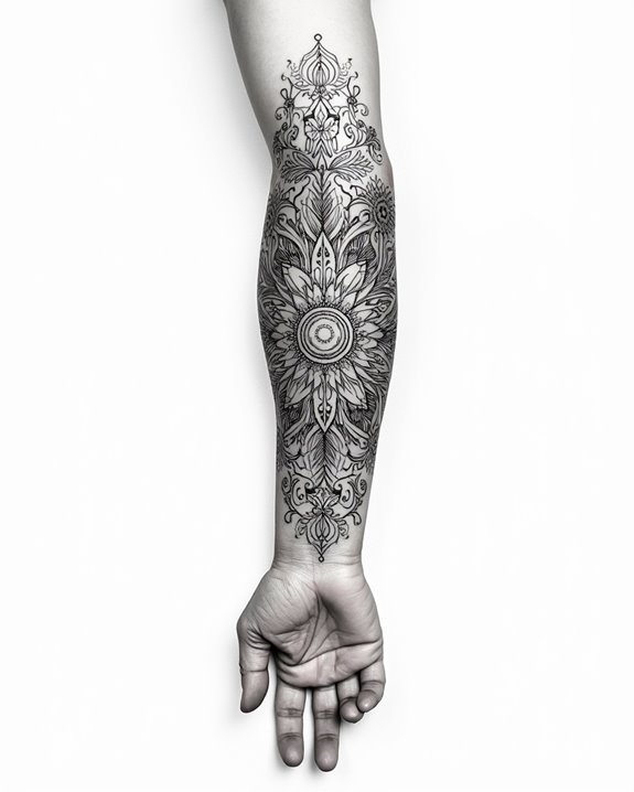 vibrant hypnotic geometric art