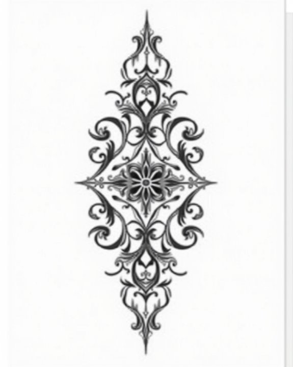 vibrant minimal line art