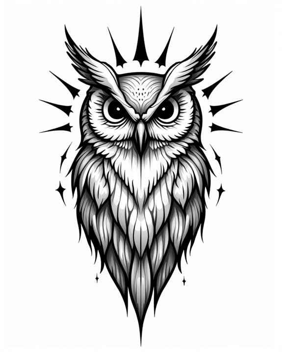vibrant motion tattoo design