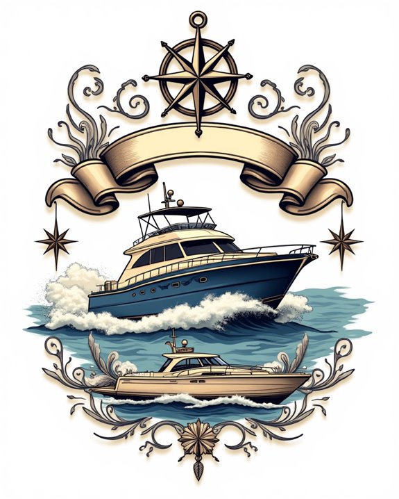 vibrant vintage maritime tattoos