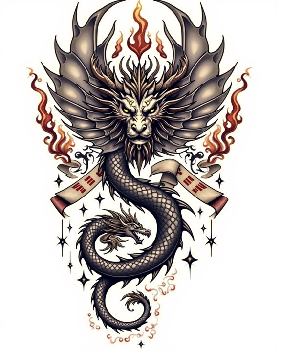 victorian dragon tattoo care