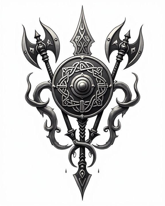 viking symbols evoke norse mythology