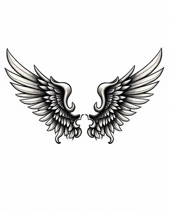 vintage angel with text