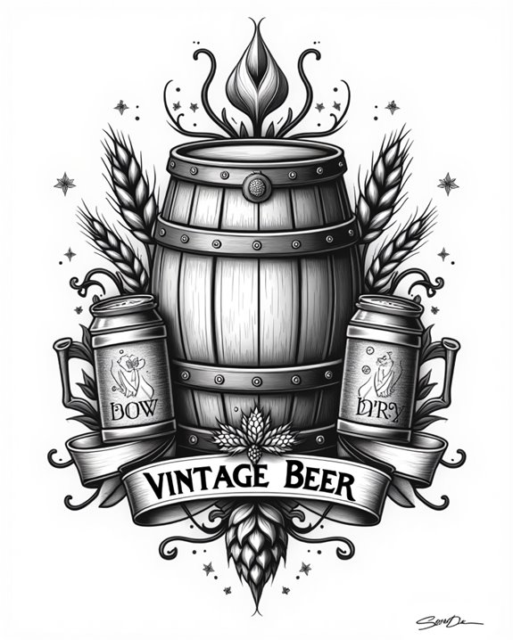 vintage beer brewing heritage