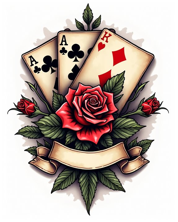 vintage casino card girl