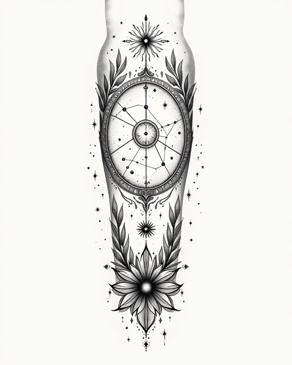vintage celestial mapping artistry