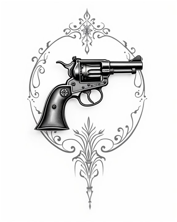 vintage compact pistol elegance