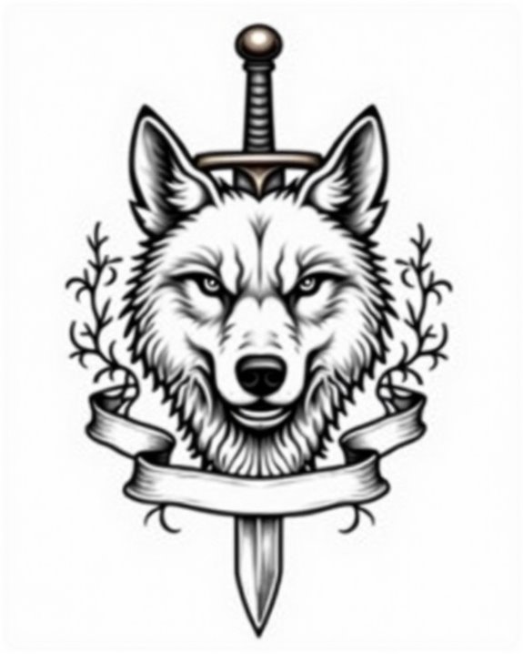 vintage fierce protector symbolism