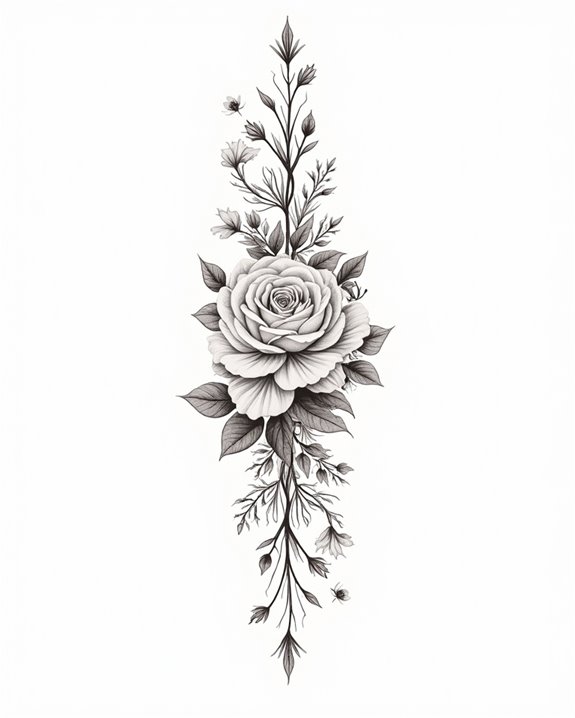 vintage floral scientific illustrations