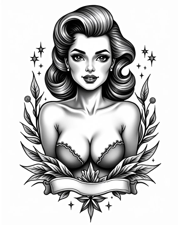 vintage glamour bold elegance
