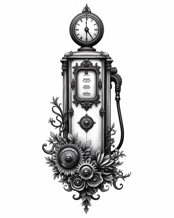 vintage industrial steampunk design