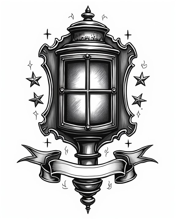 vintage law enforcement symbols