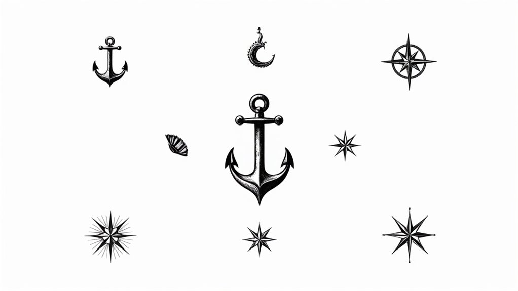 vintage maritime tattoo designs