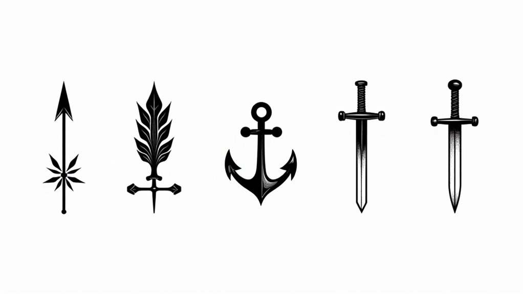 vintage military inspired tattoo designs