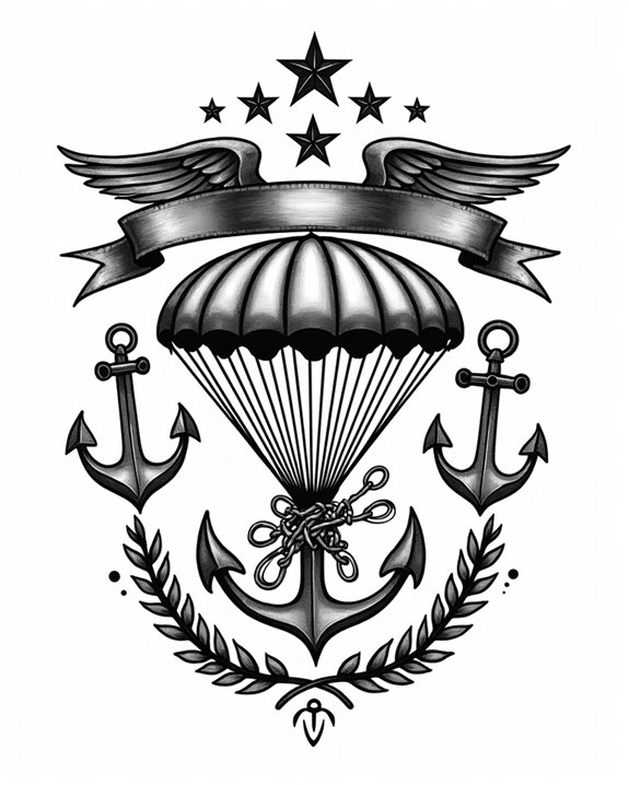 vintage military soldier symbolism