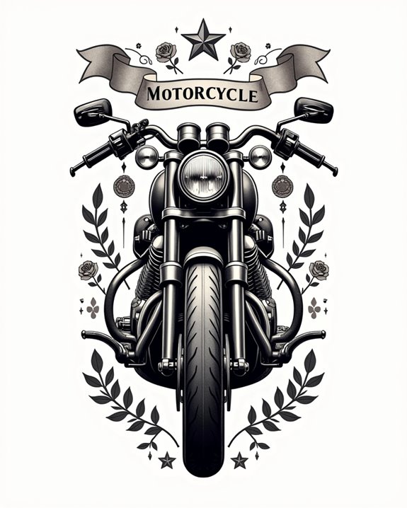 vintage motorcycle gas pump