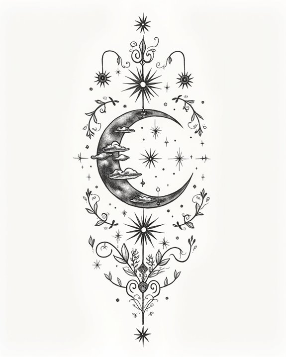 vintage mystical tarot imagery