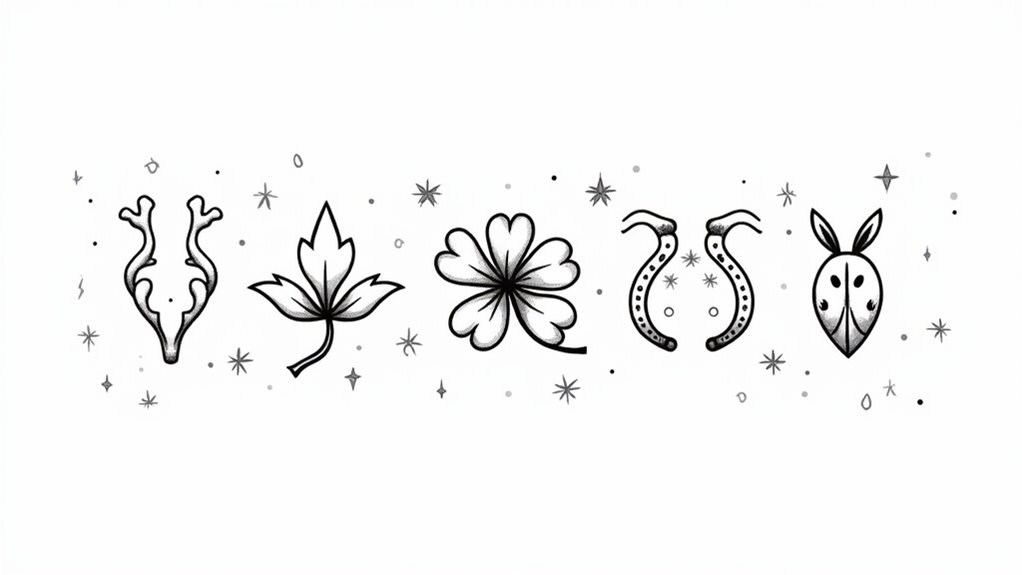 vintage mystical tattoo designs